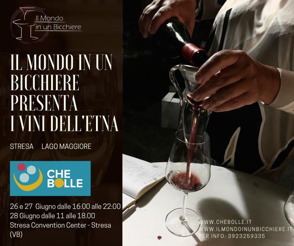 I Vini dell'Etna a Stresa Lago Maggiore
